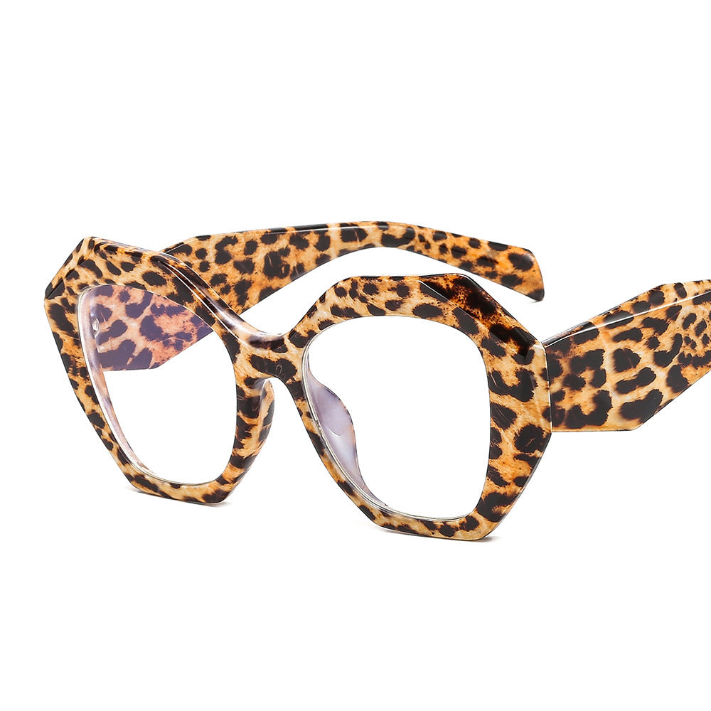 Polygonal Candy Color Fresh Fashionable Eyeglass Frame