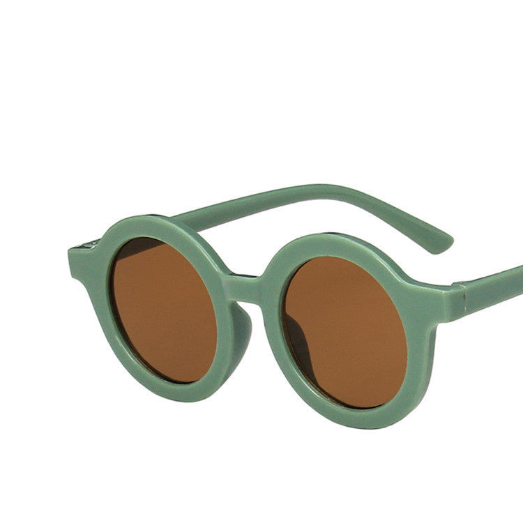 Children's Round Frame Sunglasses Are Light Cute And Cool