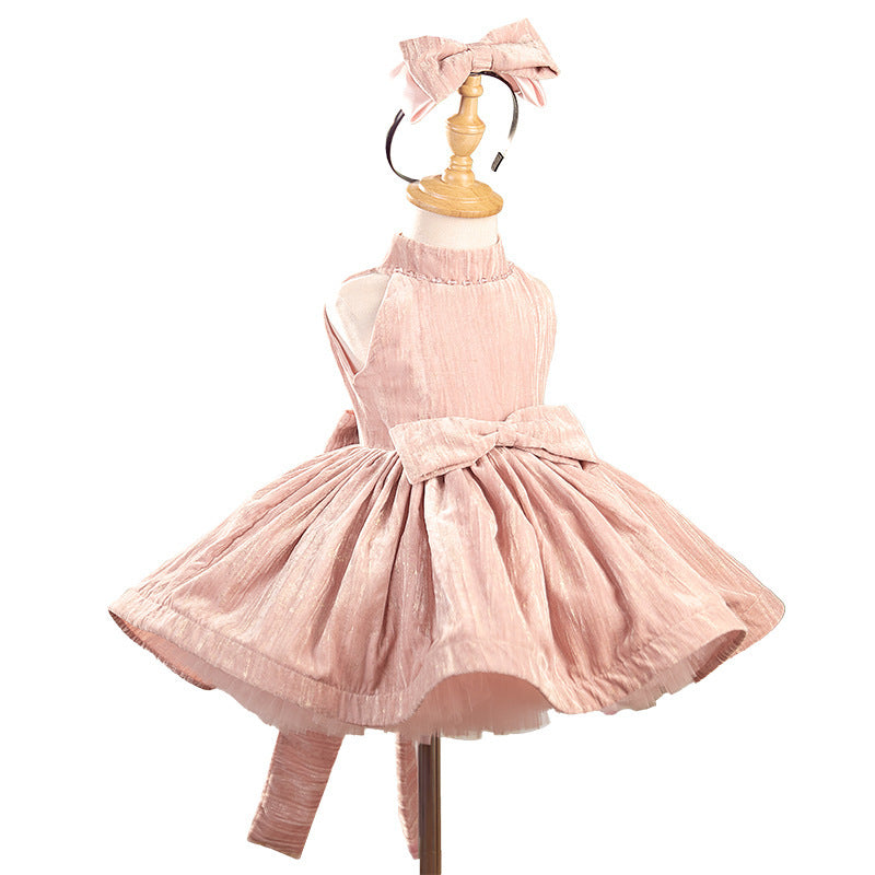Velvet Halter Heavy Industry Birthday Party Pettiskirt