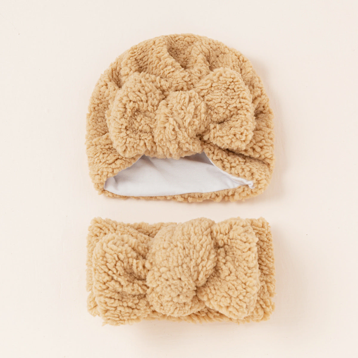 Children's Headband Two-piece Children's Hat And Scarf Set