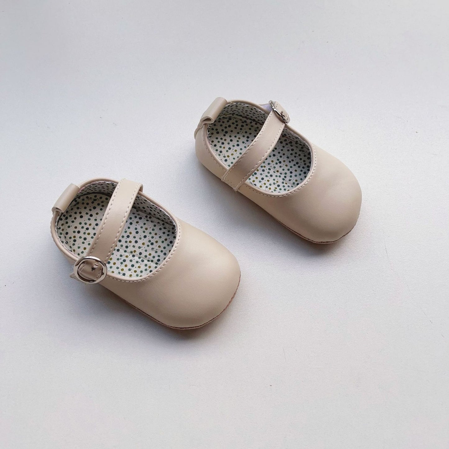 Baby Girl Toddler Shoes Warm Velcro Leather