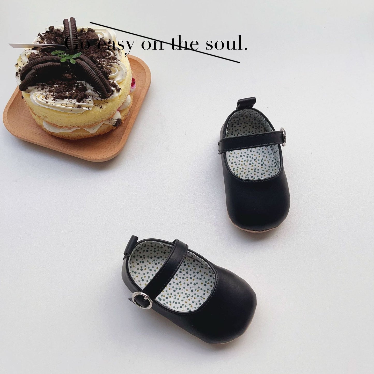 Baby Girl Toddler Shoes Warm Velcro Leather