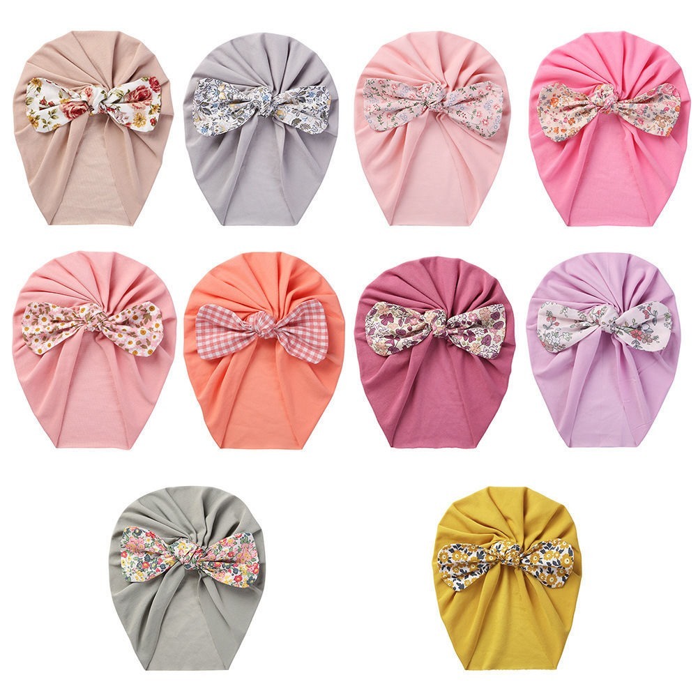 Bow-knot Tire Thickened Warm Boneless Thick Hat