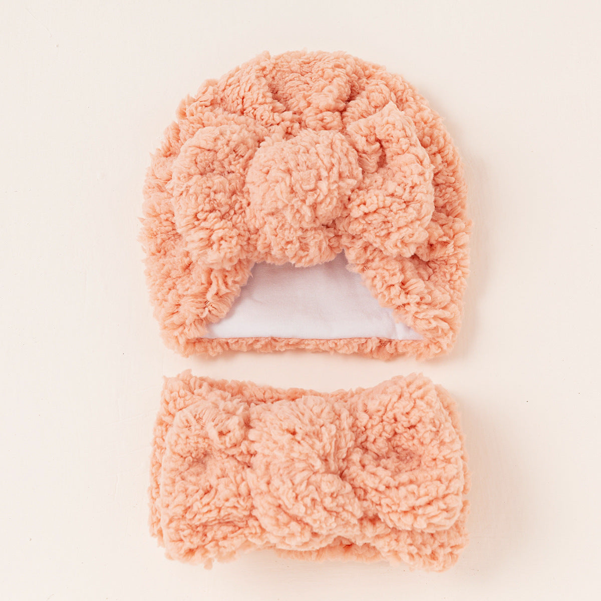 Children's Headband Two-piece Children's Hat And Scarf Set