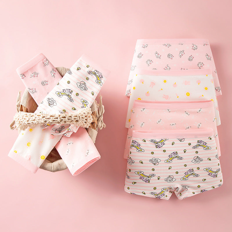 Girls Baby Class A Purified Cotton Boxer