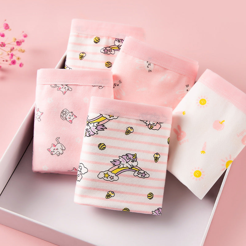 Girls Baby Class A Purified Cotton Boxer