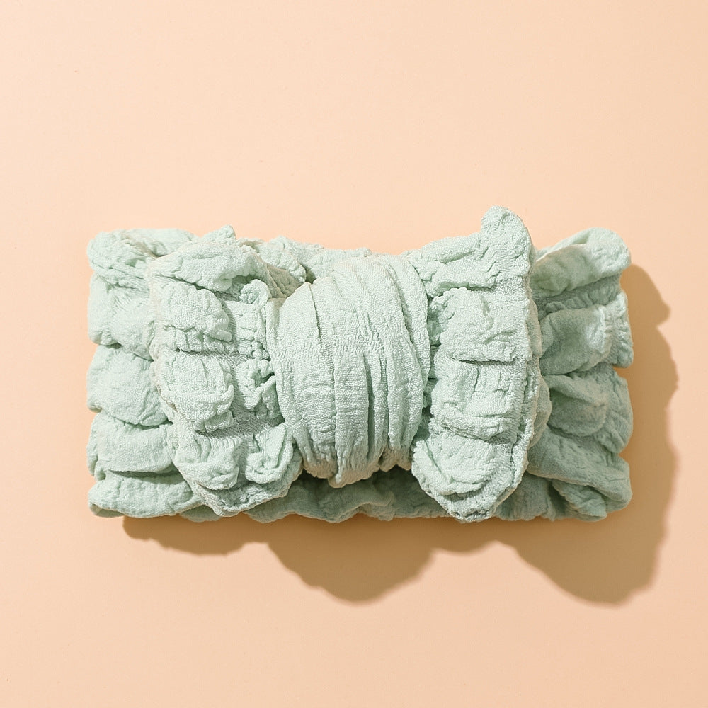 DIY Children's Big Bow Baby And Infant Hair Band