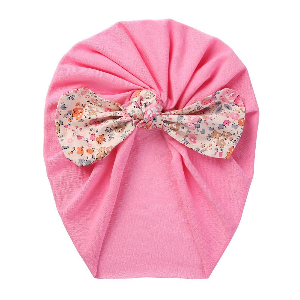 Bow-knot Tire Thickened Warm Boneless Thick Hat