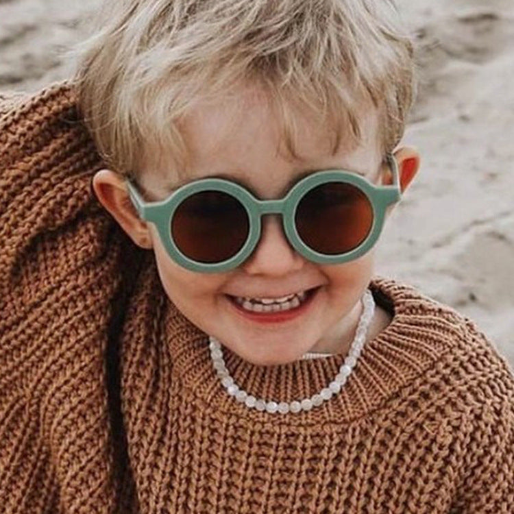 Children's Round Frame Sunglasses Are Light Cute And Cool