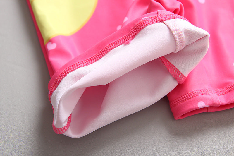 Korean baby girl infant sunscreen swimwear