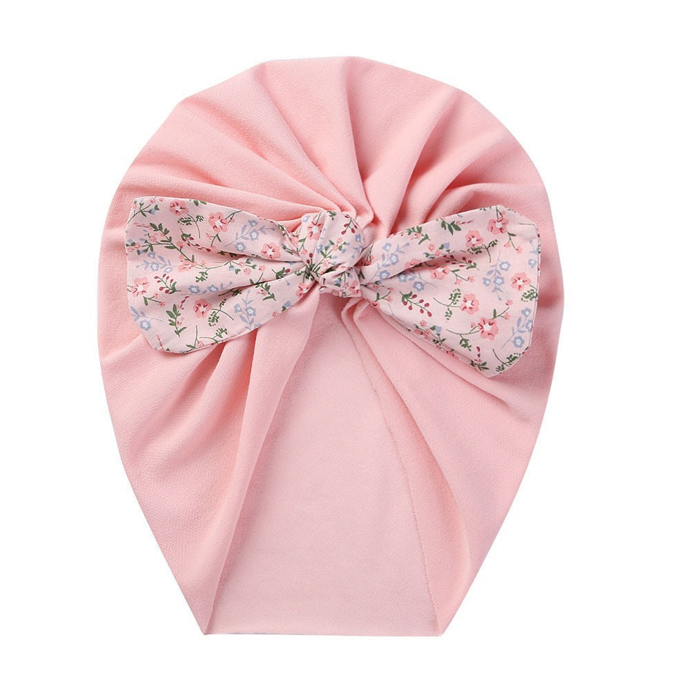 Bow-knot Tire Thickened Warm Boneless Thick Hat