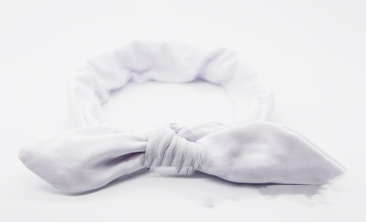Bowknot Bunny Ears Hair Band Bandana