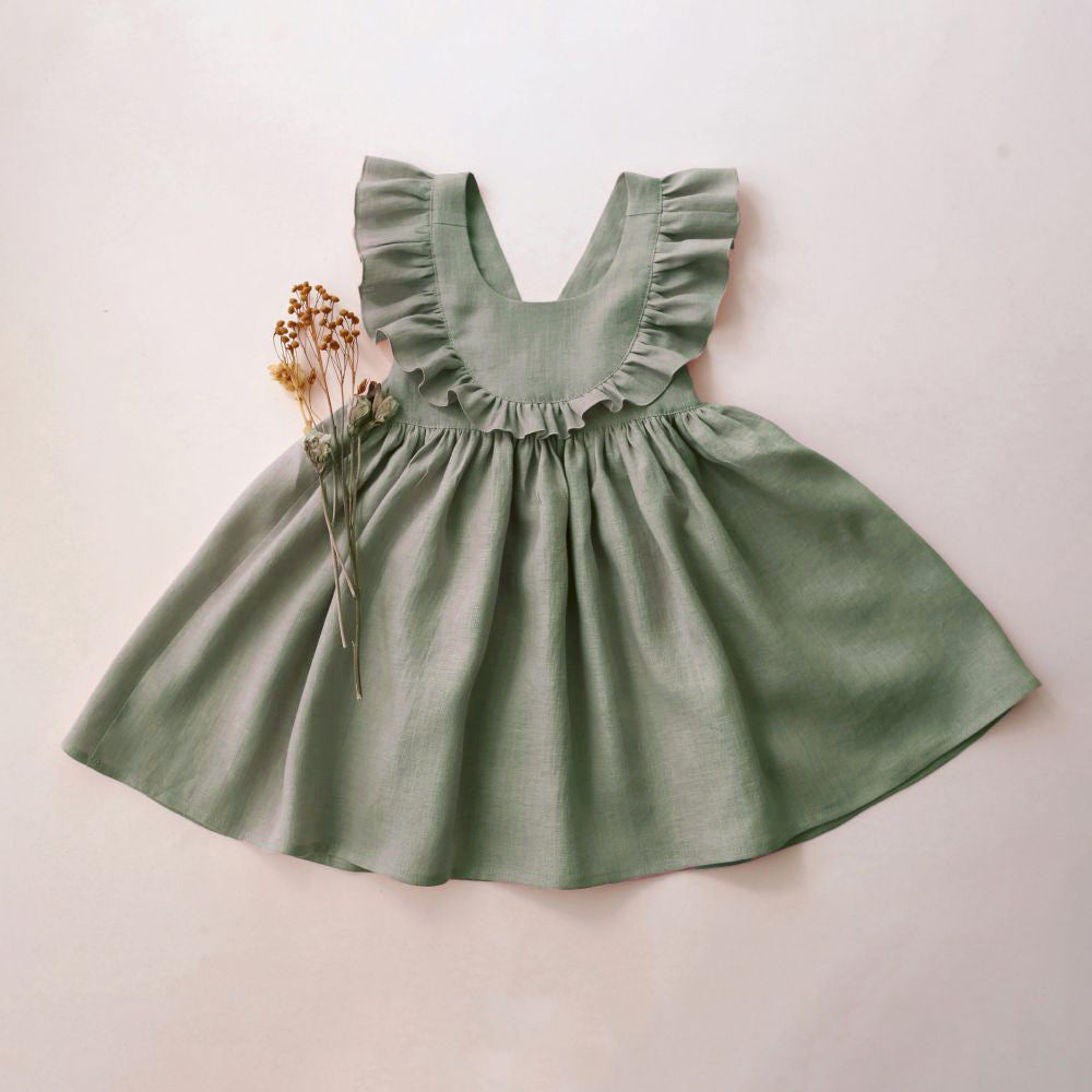Sunny Days Cotton Dress for Baby Girls