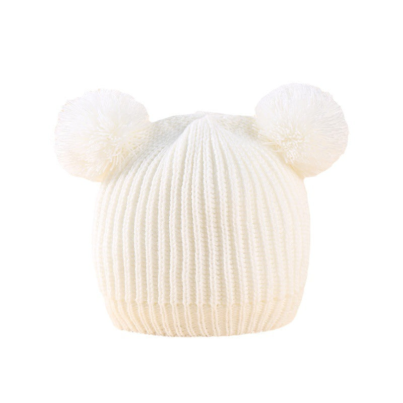 Children Hat Knitted Hat Gloves Suit