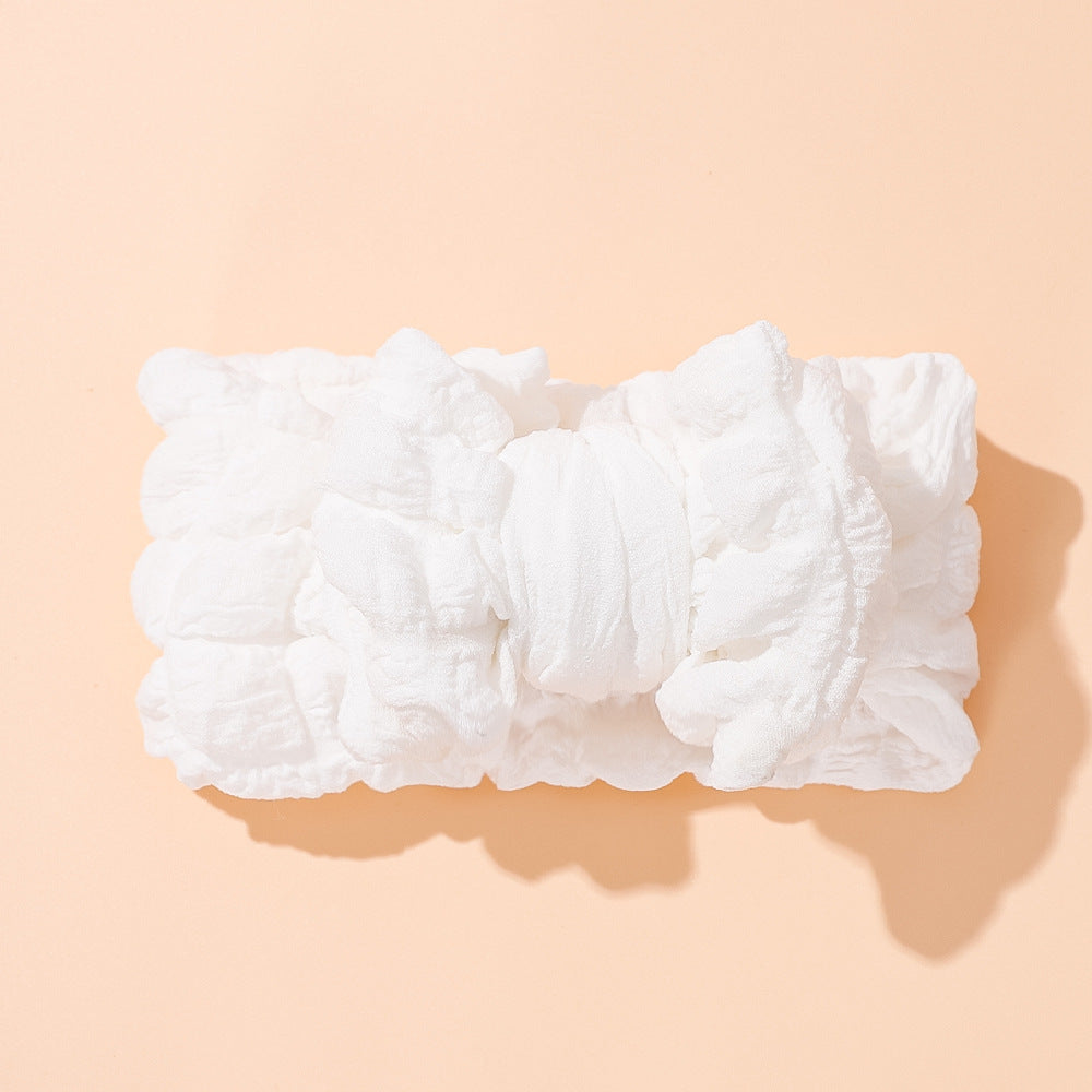 DIY Children's Big Bow Baby And Infant Hair Band