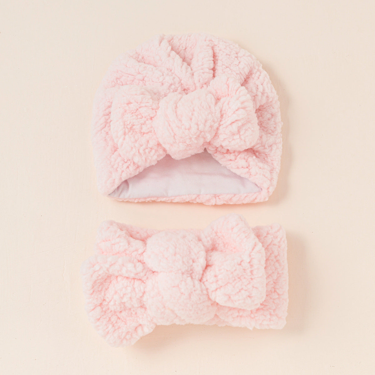 Children's Headband Two-piece Children's Hat And Scarf Set