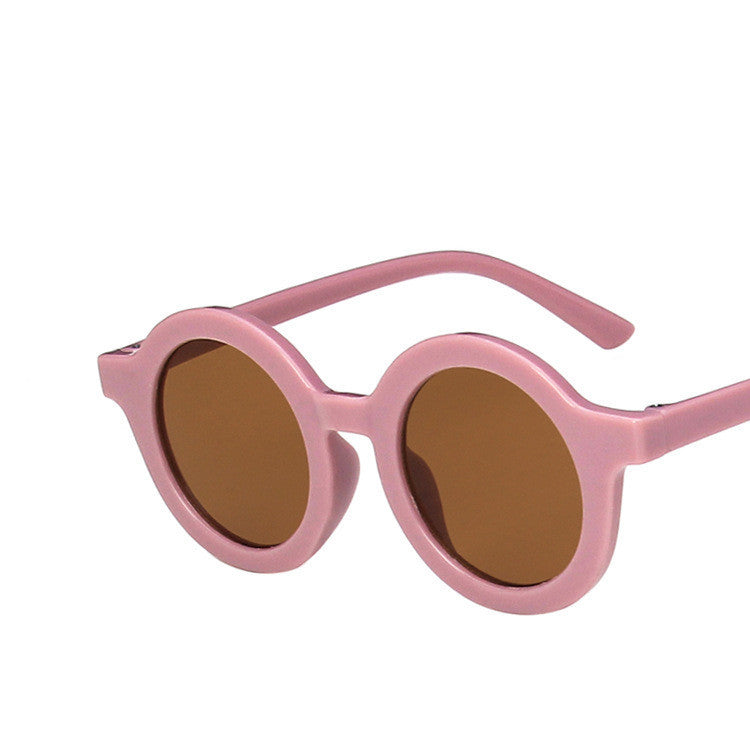 Children's Round Frame Sunglasses Are Light Cute And Cool