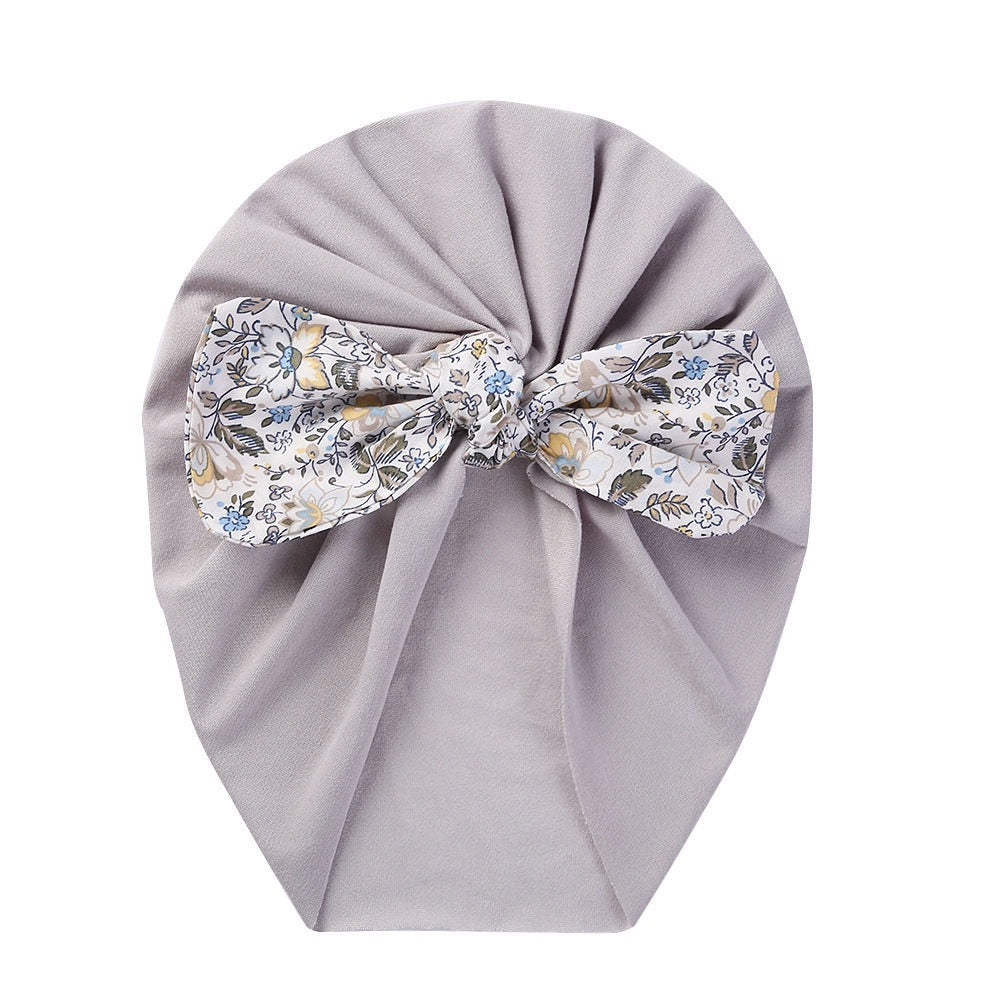 Bow-knot Tire Thickened Warm Boneless Thick Hat