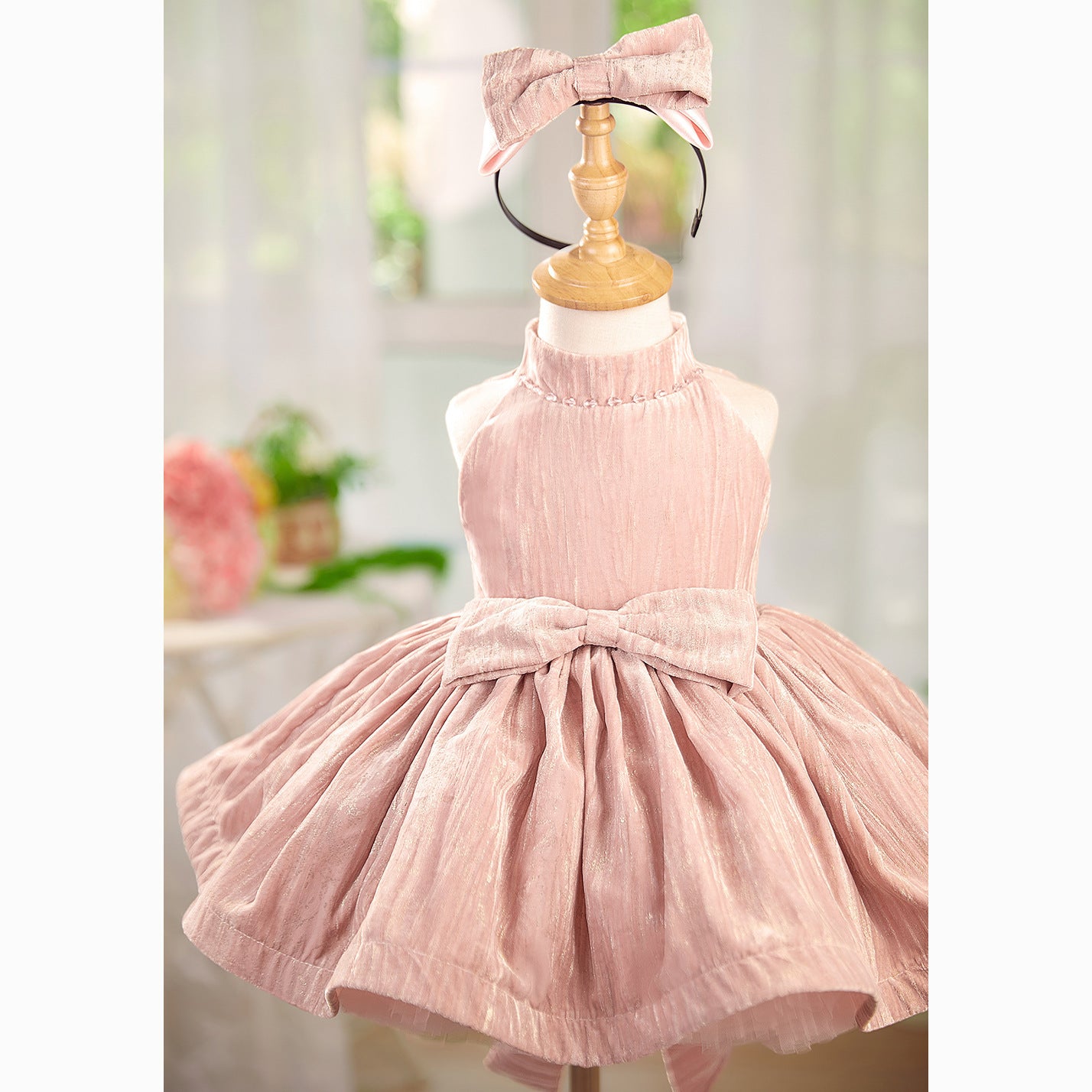 Velvet Halter Heavy Industry Birthday Party Pettiskirt