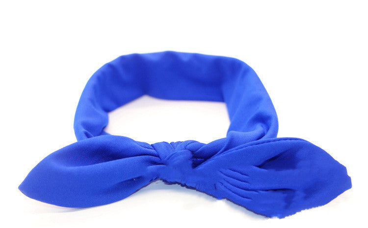 Bowknot Bunny Ears Hair Band Bandana