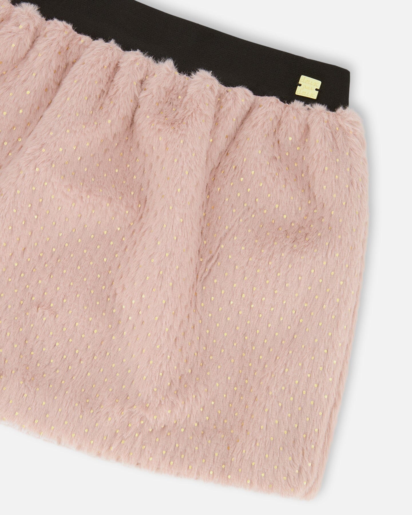 Fake Fur Skirt Pink