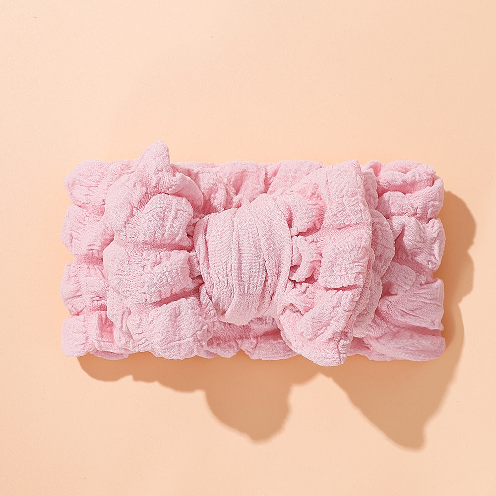 DIY Children's Big Bow Baby And Infant Hair Band