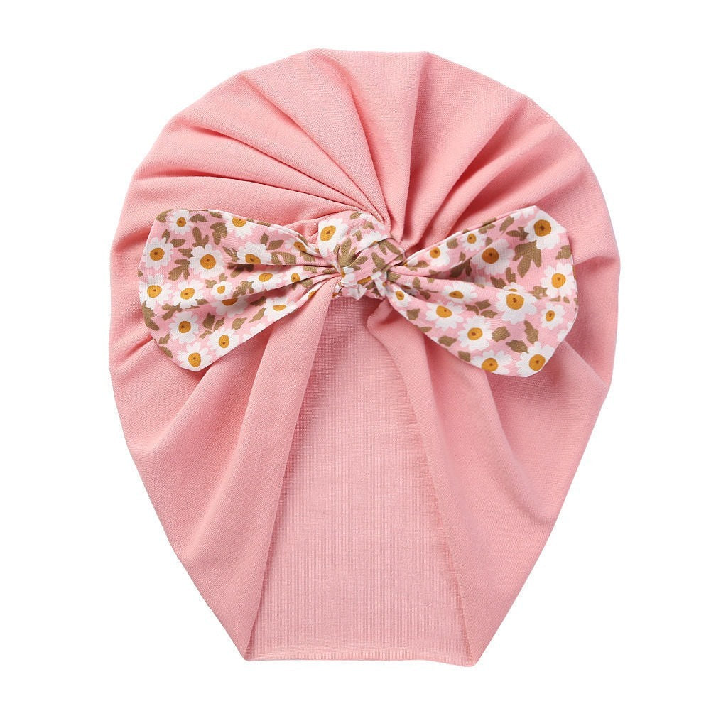 Bow-knot Tire Thickened Warm Boneless Thick Hat