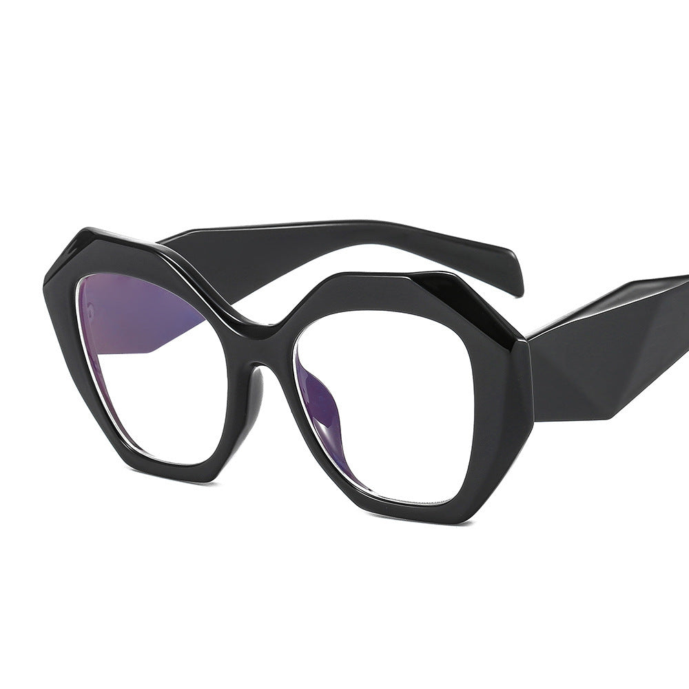 Polygonal Candy Color Fresh Fashionable Eyeglass Frame