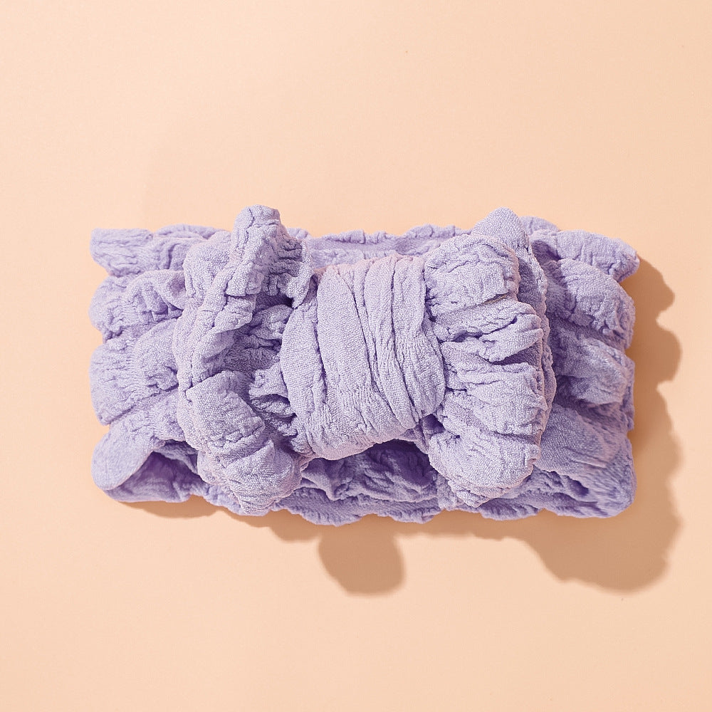 DIY Children's Big Bow Baby And Infant Hair Band