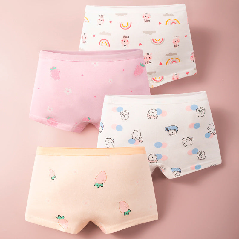 Girls Baby Class A Purified Cotton Boxer