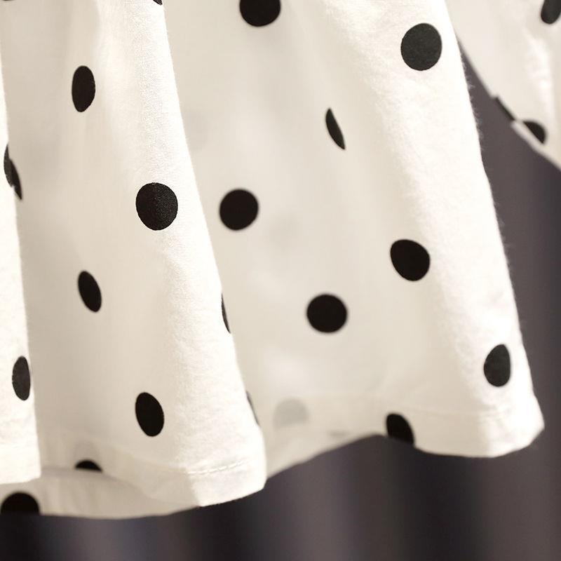 Baby Girl's Polka Dot Blouse Children's Clothing
