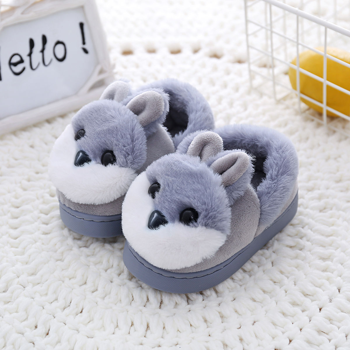 Cartoon Soft Bottom Warm Non Slip Bunny