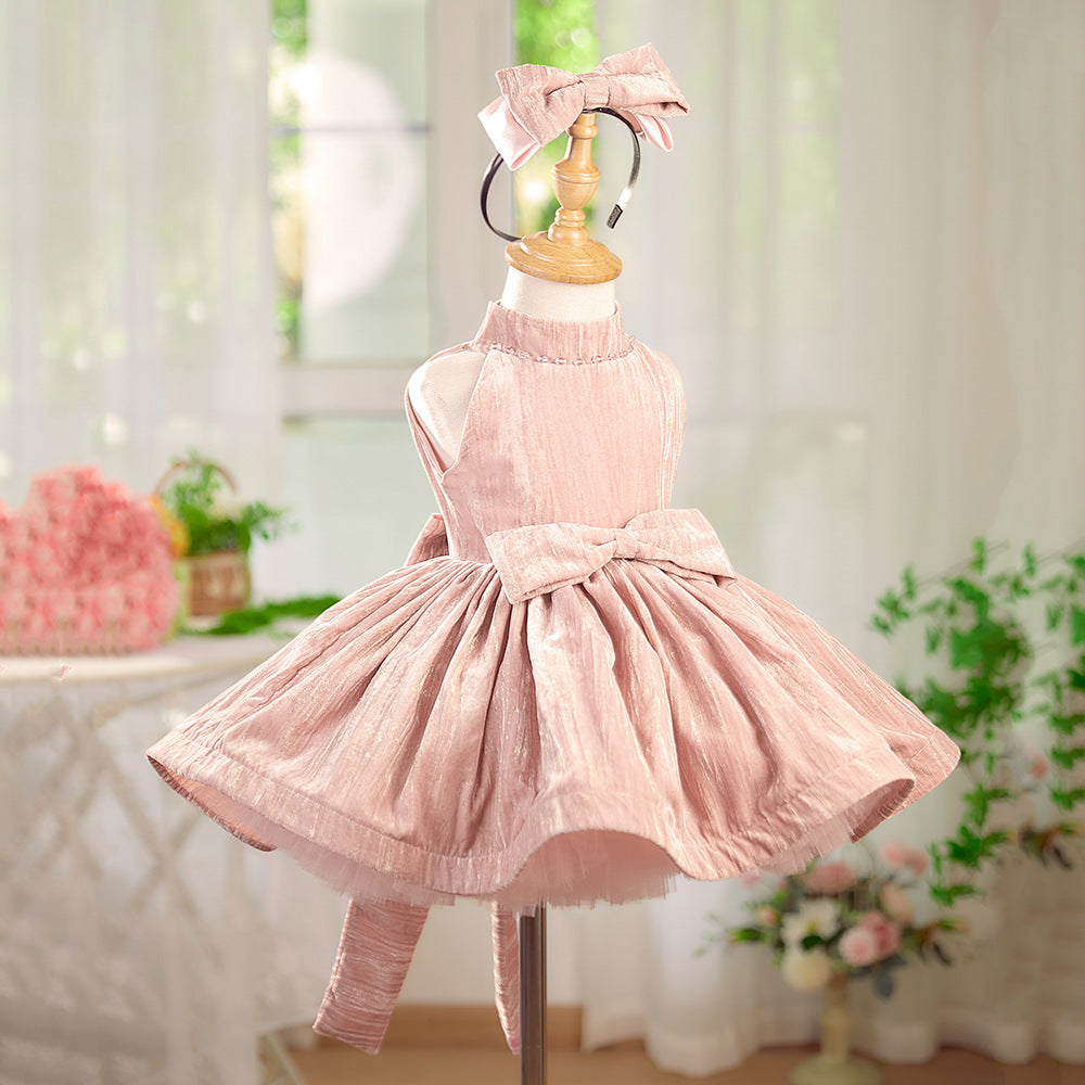 Velvet Halter Heavy Industry Birthday Party Pettiskirt