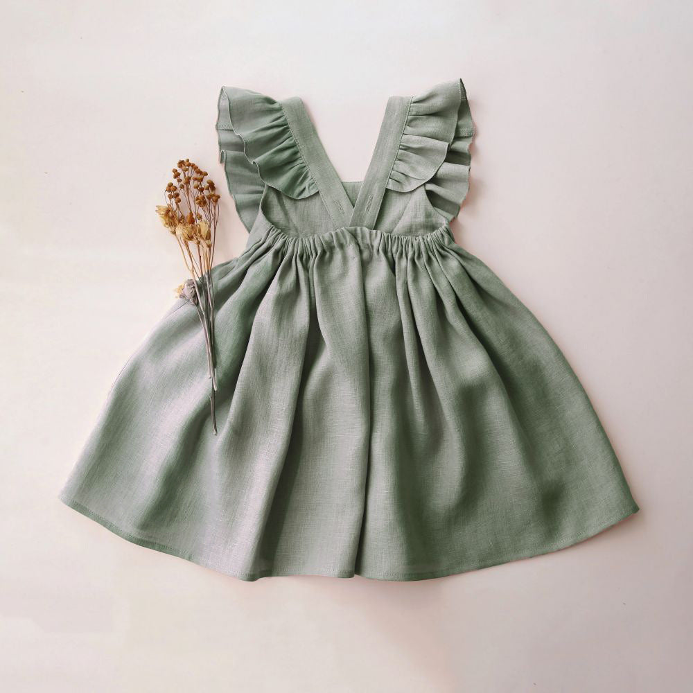 Sunny Days Cotton Dress for Baby Girls
