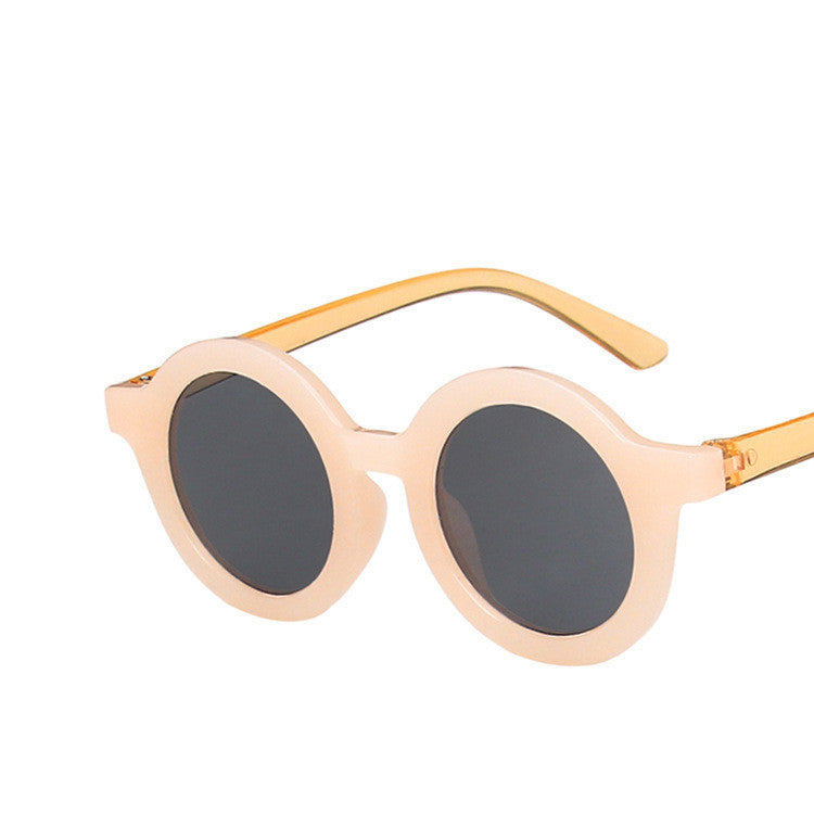 Children's Round Frame Sunglasses Are Light Cute And Cool