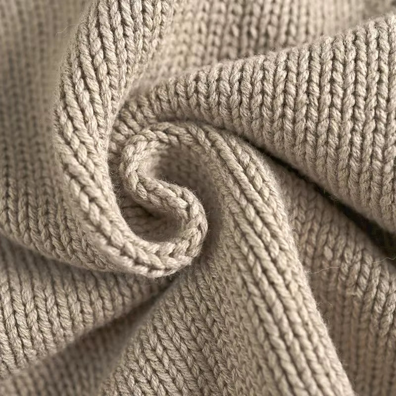 Korean Style Children'S Sweater 1-6Y Boys Loose Cardigans Coat Girls Knitted Retro Casual Outwear Top