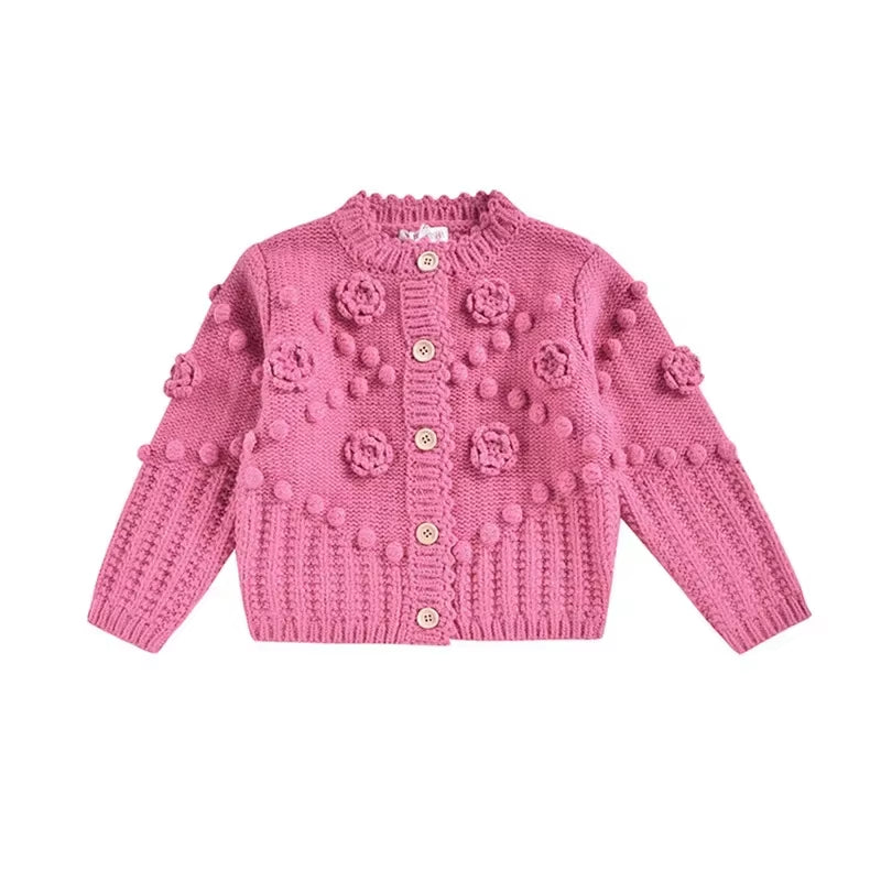 Spot Louise Misha 2025 AW New Children'S Sweater, Cape Cardigan, Knitted Pants, Coat