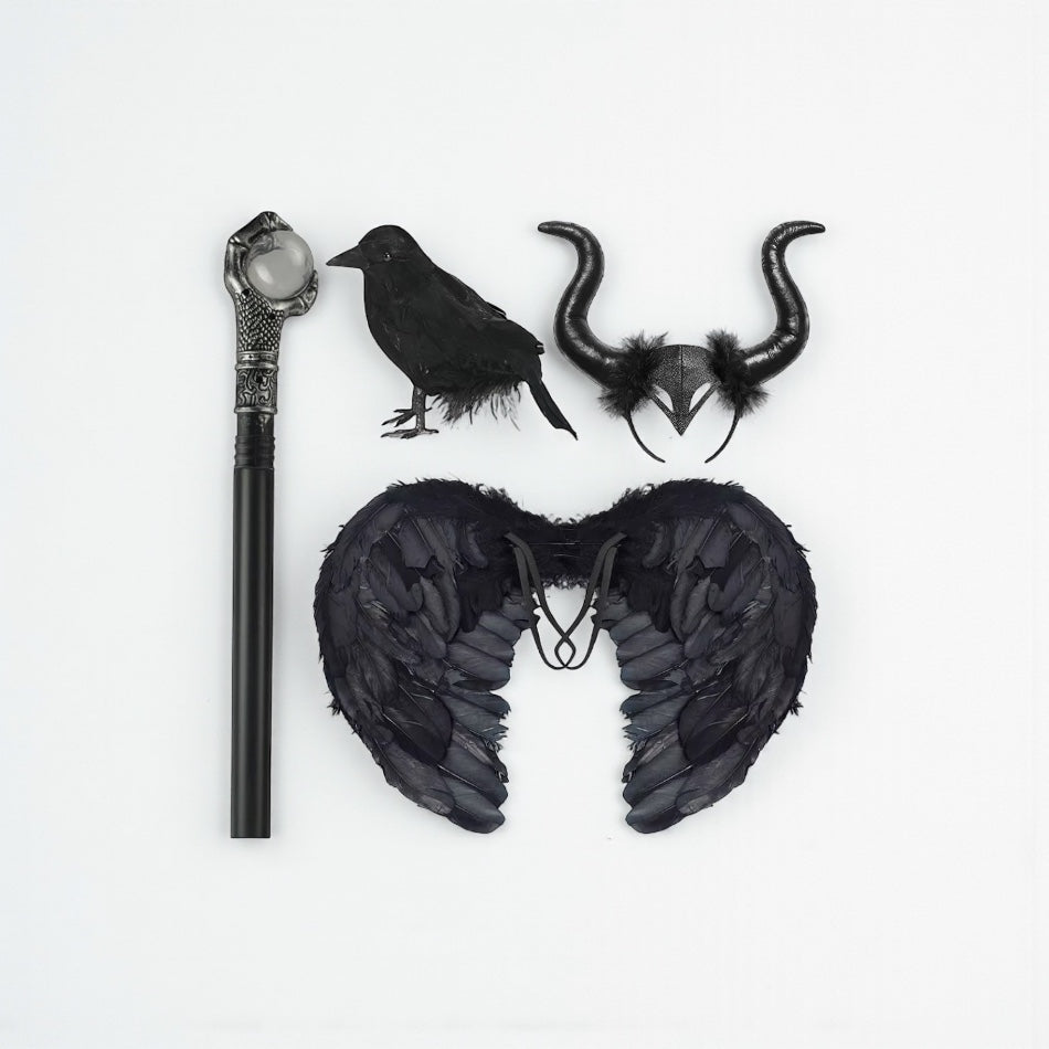 Maleficent Tulle Gown - Handmade Halloween Cosplay