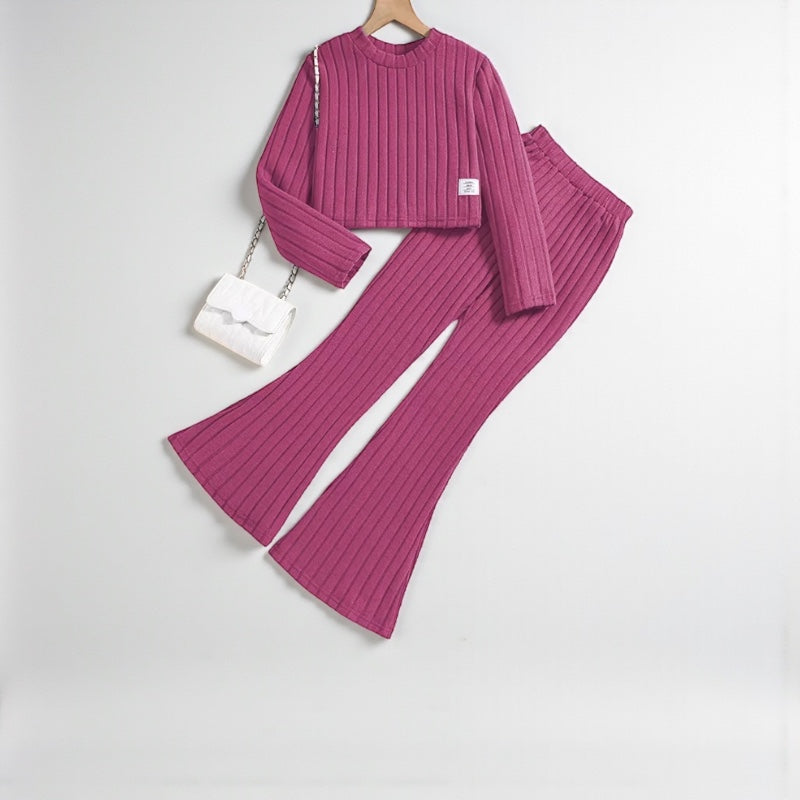 ChicTwirl: Girls' Seasonal Top & Trousers Set