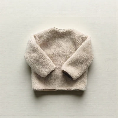 CozyFlip Kids: Reversible Plaid Plush Jacket