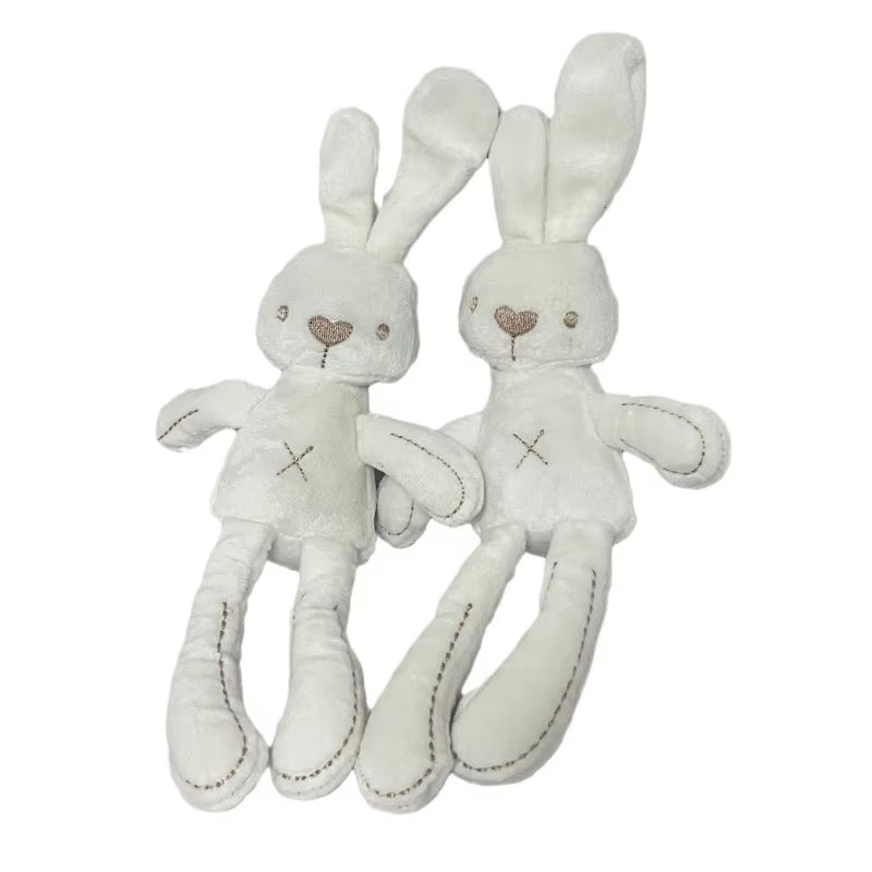 Cute Cartoon Plush Cloth Rabbit Doll Kids Toys Birthday Gift Baby Stroller Sleeping Partners Crib Tent Decor Ornaments