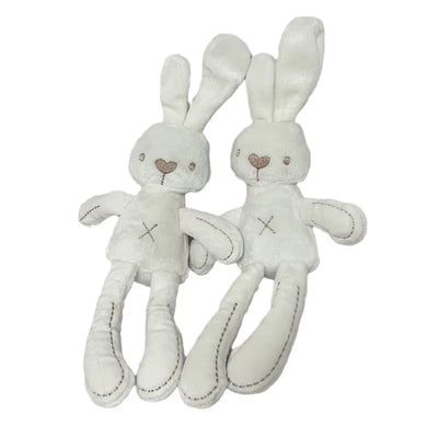 Cute Cartoon Plush Cloth Rabbit Doll Kids Toys Birthday Gift Baby Stroller Sleeping Partners Crib Tent Decor Ornaments