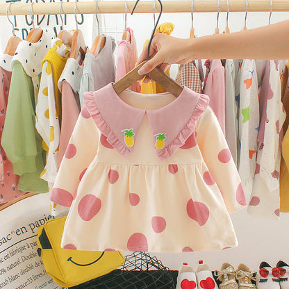 Fashion Girls Autumn Fashionable Dress