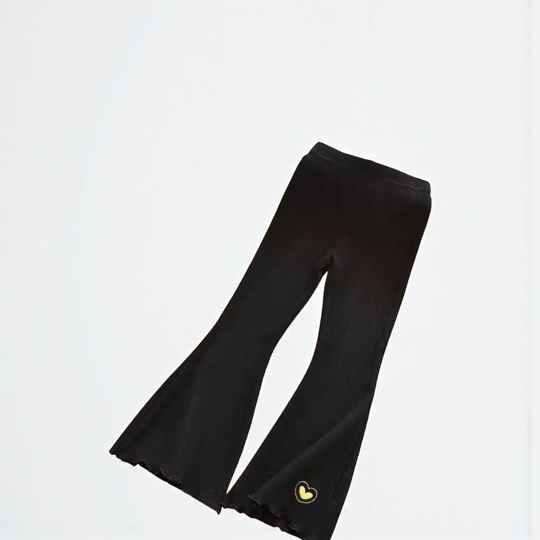 HeartFlare Kids Leggings – 2025 Summer Slim Fit Pants