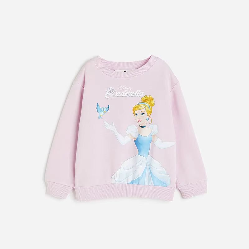 Casual Girl Clothes Sports Sweatshirts Kids Children Hoodies Sweatshirts Minnie Mouse Tee Shirts Toddler Child Tops Clothing