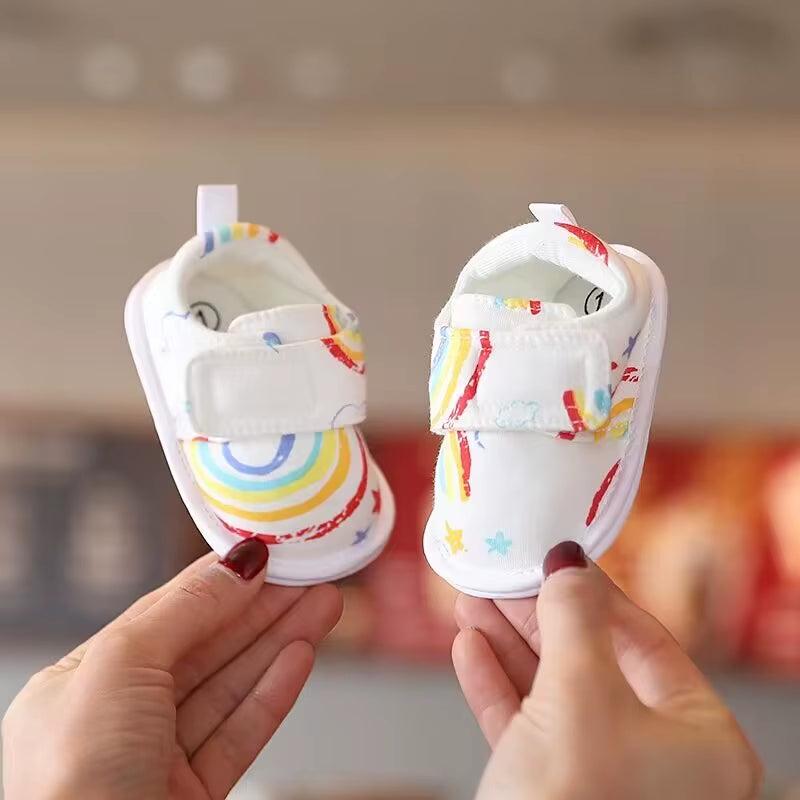 Cute Bear Soft Sole Comfortable Sandals for Infants and Toddlers Baotou anti Kick First Step Shoes 0-18 Months