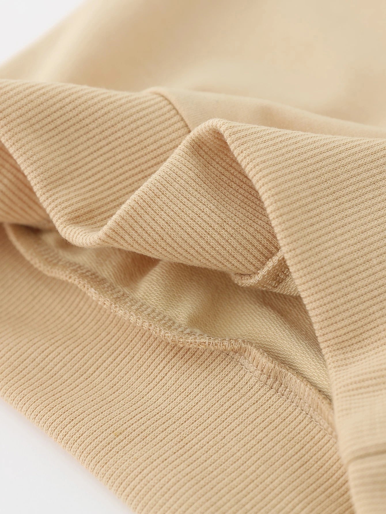 Young Boy Figure & Letter Graphic Sweatshirt