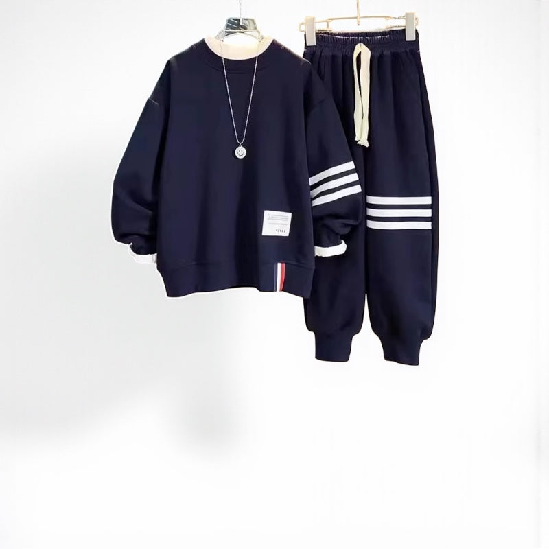 TinyTrendz Kids 2Pc Pullover & Cotton Pants Set 2024