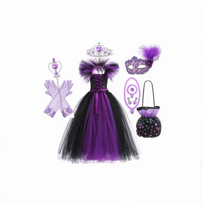 Maleficent Tulle Gown - Handmade Halloween Cosplay