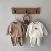 New Autumn Baby Clothes Set 9M-3T Cute Bear Girls Hoodie + Sweatpants Loose Korean Version Toddler Casual Suit 2PCS